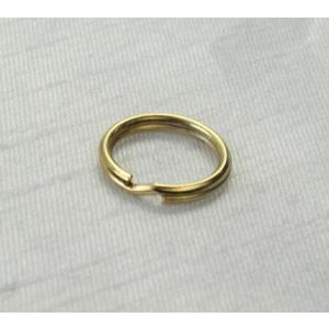 【あすつく】ダブルリング　ゴールド　10mmｘ1mm