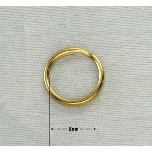 【あすつく】ダブルリング ゴールド 8mmx1mmの詳細画像1
