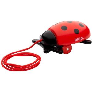 BRIO 30319 てんとう虫 赤 プルトイ