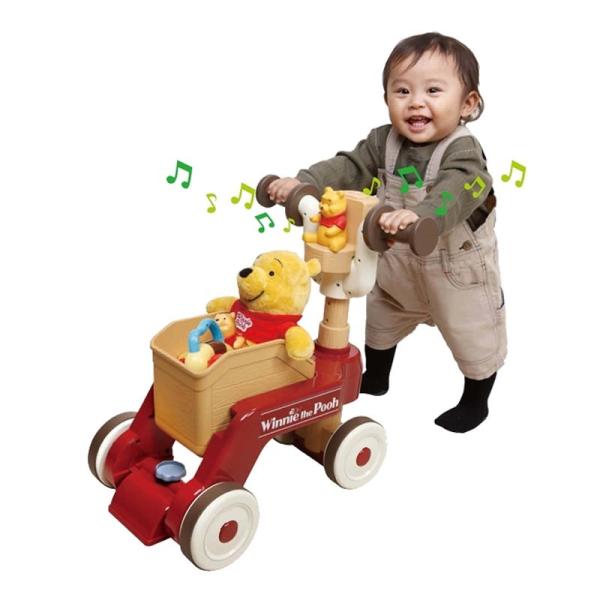 タカラトミー くまのプーさん おしゃべりウォーカーライダー 乗用 押し車 456988 10ヶ月頃か...