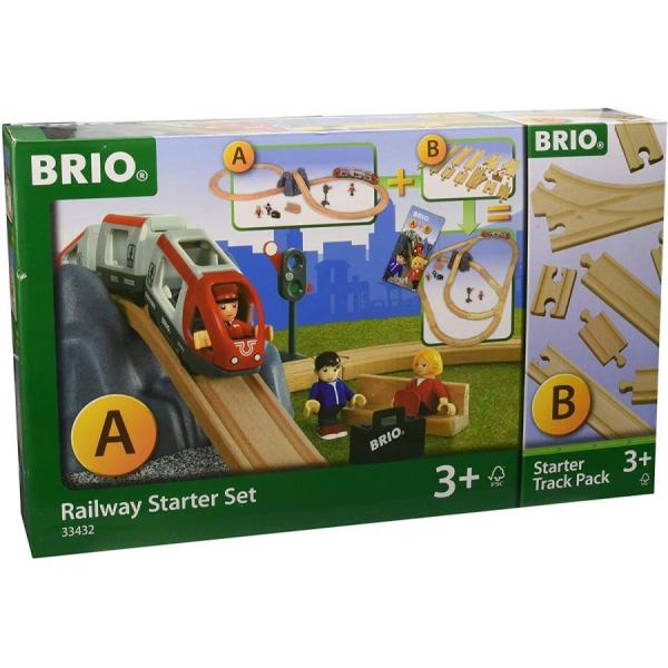 BRIO レール スターターセット 33432 ブリオ 玩具 おもちゃ 電車 接続 パーツ オプショ...