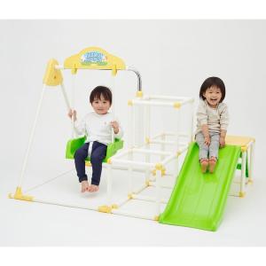 野中製作所　おりたたみキッズパークEX　ベビージム　鉄棒　滑り台　ジャングルジム 楽天市場】おりたたみキッズパークEX プラス ジャングルジム