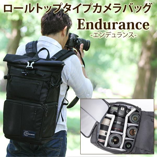 カメラバッグ 一眼レフ用 カメラバック 大容量 Endurance(エンデュランス) カメラリュック...