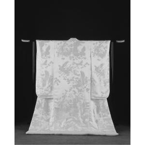 白無垢の受注販売〜四季花橘鶴〜シルク100%・一部化繊-小物レンタル付き