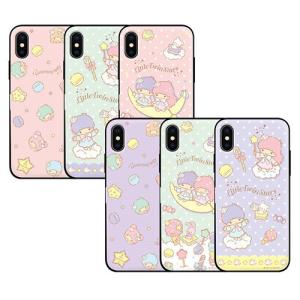 79 Little Twin Stars Magnetic Card Mirror Bumper マグネット吸着 IC カード Suica カード収納可能 iPhone Galaxy カバー スマホケース｜y-riashop