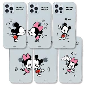 CQ DISNEY ディズニー MICKEY AND MINNIE COUPLE Clear Jel...