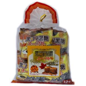 沖縄菓子①㊗️黒ごま黒糖きな粉③・おばぁの梅干し③・粒黒糖③・天使のはねシリーズ⑥ 黒ゴマ黒糖きな粉 巾着12袋入 沖縄パイオニアフーズ : 沖縄健康通販