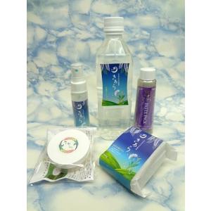 月桃水きあら化粧水 スプレー50ml+詰替え用100ml+月桃石鹸 爆買 : 沖縄