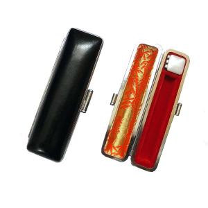 高級 牛革 印鑑ケース ロングサイズＳ 75mm 10.5〜12.0mm用 （ はんこケース ） 【 日本製 】