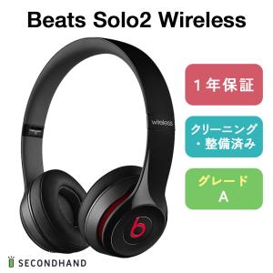 BEATS SOLO 2 WIRELESS ブラック 純正 Aグレード ビーツ イヤホン apple...