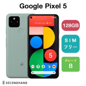 Google Pixel 5 128GB G5NZ6 Sorta Sage ソータセージ Bグレード グーグルピクセル スマホ 本体 1年保証｜y-secondhand