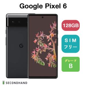Google Pixel 6 128GB GR1YH Stormy Black ストーミーブラック Cグレード グーグルピクセル スマホ 本体 1年保証｜y-secondhand