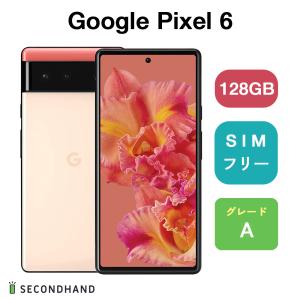 Google Pixel 6 128GB GR1YH Kinda Coral キンダーコーラル Aグレード グーグルピクセル スマホ 本体 1年保証｜y-secondhand