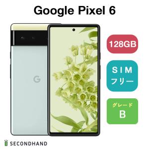 Google Pixel 6 128GB GR1YH Sorta Seafoam ソータシーフォーム Cグレード グーグルピクセル スマホ 本体 1年保証｜y-secondhand