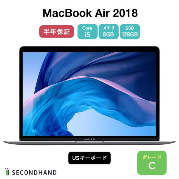 MacBook Air 2018 13インチ Core i5／1.6GHz SSD128GB メモリ...