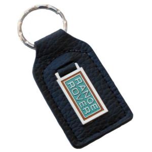 全国配送料無料！レンジローバー ローバー革とエナメル キーリング キーホルダー 海外正規流通品 並行輸入品