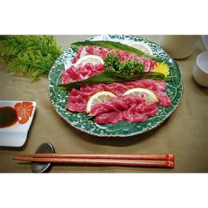 【熊本県産】馬刺セット400g(霜降り・赤身各200g)※タレ・生姜付