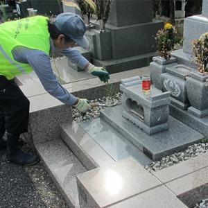 ふるさと納税 習志野市 習志野市海浜霊園のお墓のお掃除代行(第2種)