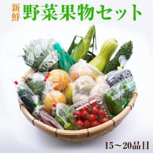 ふるさと納税 御坊市 紀州の野菜・果物セット(15〜20品目詰めわせ)