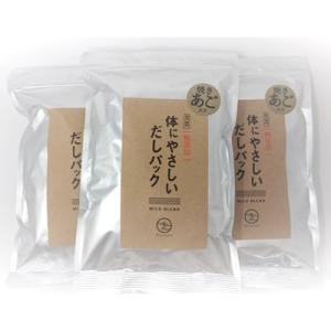 ふるさと納税 沼津市 無添加 体にやさしいだしパック9g×22袋入×3