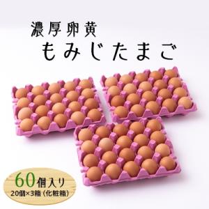 ふるさと納税 山県市 濃厚卵黄もみじたまご【60個入り】