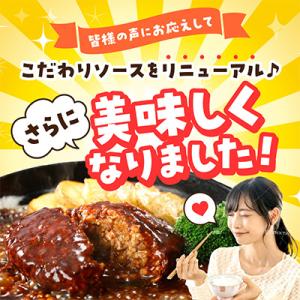 ふるさと納税 飯塚市 鉄板焼ハンバーグ(デミソ...の詳細画像1