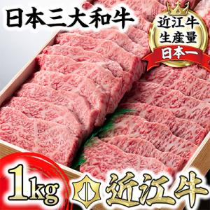 ふるさと納税 近江八幡市 近江牛焼肉用バラ1kg