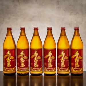 【霧島酒造】「赤霧島」 (25度) 900ml瓶×6本セット