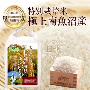 【7年産】特別栽培米「南魚沼産コシヒカリ」(栽培期間中農薬節減・化学肥料不使用)白米5kg