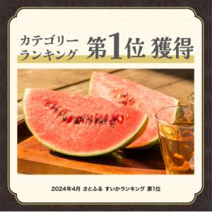 ふるさと納税 尾花沢市 尾花沢産小玉スイカ(約...の詳細画像1
