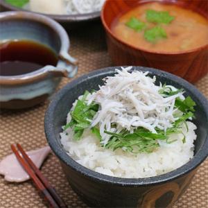 紀州湯浅湾直送!茹でたて 釜揚げしらす　1kg (250g×4パック入)小分け 【冷蔵】