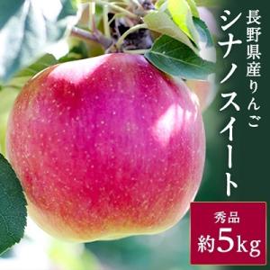 香りも良く食べやすい! 長野県産 りんご(シナノスイート)約5kg 秀品<10月中旬～11月中旬>