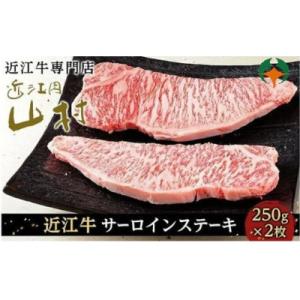 ふるさと納税 甲賀市 近江牛サーロインステーキ用　250g×2枚
