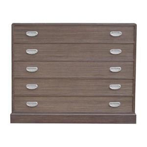 ふるさと納税 岸和田市 【大阪府岸和田市】焼桐天丸五段彫小袖箪笥