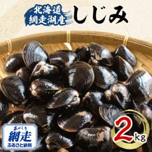 ふるさと納税 網走市 北海道 網走湖産 冷凍しじみ 2kg｜y-sf