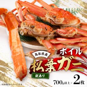 鳥取県産ボイル松葉ガニ訳あり!2枚セット