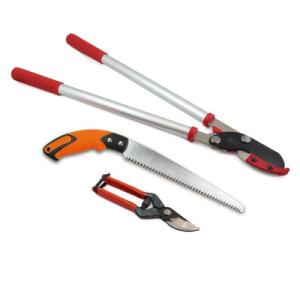 ふるさと納税 三木市 庭木のお手入れに　太枝切鋏650mm(レッド)・剪定鋏・剪定鋸の3点セット