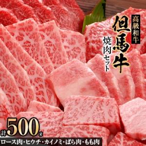 ふるさと納税 新温泉町 但馬牛焼肉セット【500g】