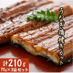 ふるさと納税 四万十町 うなぎ蒲焼きカット3袋セットの商品画像