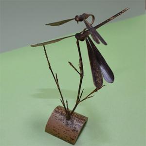 サステナブル・オーナメント「TONBO」[A] 高品質 工芸 日本製 竹細工