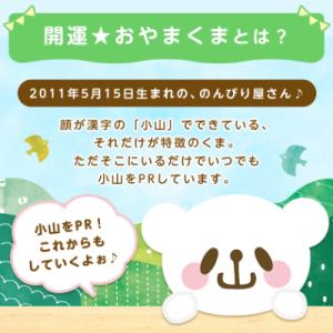 ふるさと納税 小山市 開運おやまくま プリント...の詳細画像2
