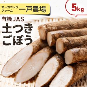美幌町産・有機JAS 土つきごぼう 5kg