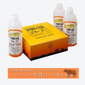 ふるさと納税 小国町 【阿蘇小国ジャージー牛乳】のむヨーグルト　900ml×3本(YS-4)/JA阿...