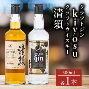 カートン入愛知クラフトジン40度・カートン入愛知クラフトウイスキー45度2本セット