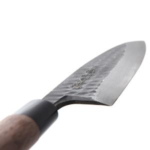 ふるさと納税 小野市 鍛造槌目黒打の出刃包丁150mm