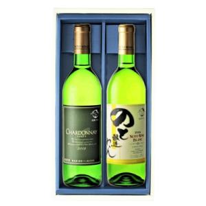 穴水町産　能登ワイン720ml　白ワイン2本セット(シャルドネ&ノトワインブラン)