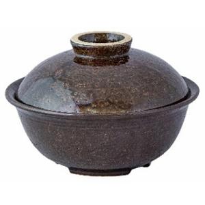 長谷園 旧商品 土鍋 大道正男 輪花つまみ浅型鍋 小 黒 ON-10 5号