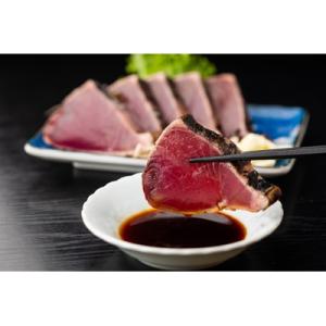 土佐沖一本釣り戻りカツオわら焼き生たたき【半節、3人前320g～370g】