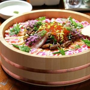 木曽の桶屋　寿司桶33センチ(5合用)