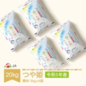 ふるさと納税 村山市 【令和5年産米】特別栽培米　高鮮度みちのく雪むろ米　つや姫　20kg